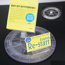 매장 매대 디피 진열용 360도 회전 원판 받침대 230mm 스탠드 거치대 소형 가전 상품 도서