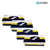 유한킴벌리 라텍스 파우더프리 의료용 장갑 병원용 위생용 일상생활 글러브, M