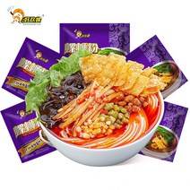 나나스토어 하오환뤄 광시 뤄쓰펀 중국 류저우 우렁이 쌀국수 300g 5포 10포 세트, 10개