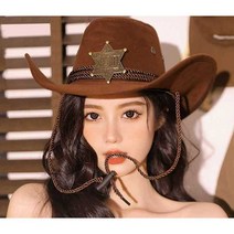 승마용품 카우보이 모자 레트로 승마 헬멧 웨스턴, 상세 페이지 참고