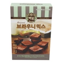 CJ 백설 오리지널 브라우니 믹스 320g 식품 > 가루/조미료/향신료 가루 밀가루/부침/튀김/빵가루 빵가루, 1″ class=”wr-img”></a></div></div></div></div><div class=