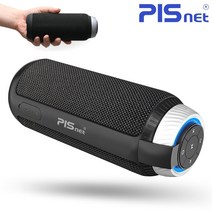 [피스넷] 프리미엄 자전거 블루투스 스피커 피스넷 몬스터 90W 죠그다이얼(휠다이얼) 마이크로SD카드, 블랙