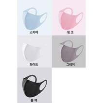 귀 안아픈 이지브레스 새부리형 연예인마스크 여름용, 상세페이지 참조, 상세페이지 참조, 색상_스카이