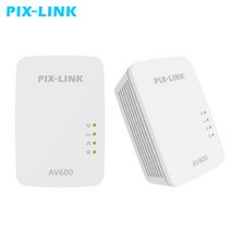 공유기 라우터 플러그 앰프용 pixlink av600 전력선 이더넷 홈플러그 어댑터 1, au 플러그
