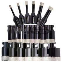 위니드 융착 코어드릴 비트 화강암 홀쏘 모음 25~60mm, 60mm