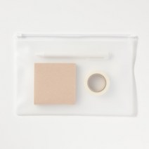 PVC 슬라이드 지퍼백 20 X 15cm, 1개, 소(S)