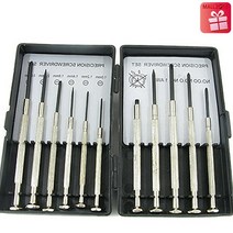 screwdriver J962 11p 정밀드라이버세트 십자 일자 시계 드라이버, 1세트