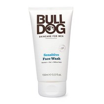 Bulldog Mens Skincare and Grooming Sensitve 페이스 워시 141.7g5온스, Sensitive Face Wash
