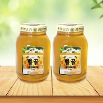 백화농원 [백화농원] 국내산 벌꿀 2.4kg x 2, 2개, 단일옵션