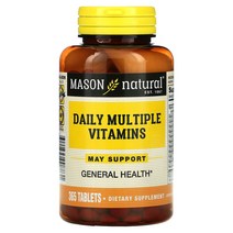 Mason Natural 데일리 멀티플 비타민 365정옵션확인필수, 2kg