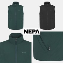 네파 가볍지만 공기층을 형성하여 벌키감이 우수하고 따뜻한 보온성 공용 C-TR 유틸리티 에코 패딩 베스트 7IE1462