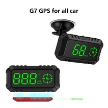 차량 속도계 hud 카플레이 모니터 Wying g7 자동차 gps 카운터 헤드 업 디스플레이 앰비언트 라이트 그린 디스플레이 디스플레이 예쁜 자동차 액세서리, 흡입 컵