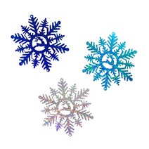 (주)아트인 홀로그램 스팽글(빅사슴눈꽃-20개), 01 실버