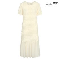 스튜디오 이지 와플롱 원피스 E232OP-0159C