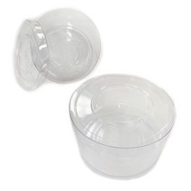 여민 PVC원통 포장용기 플라스틱통, 1개, 04) 10cm x 5cm