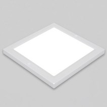 천지몰 현관조명 사각 LED 직부등 포스 엣지 사각 8인치 20W 주광색 하얀빛