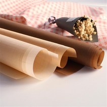 테프론시트 유산지 포장지 튜브 매트 2pcs 비 스틱 베이킹 타포린 시트 재사용 가능한 고온 방지 오일 페이