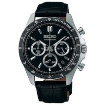SEIKO SBTR021 스피릿 쿼츠 크로노그래프 시계 일본에서 배송 블랙.