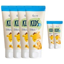 닥터초이스 좋은치약 키즈 2단계 60g x 4p + 키즈 여행용 15g x 2p 세트, 1세트