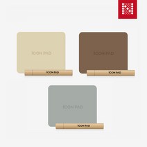 노마드 감성 테이블 매트 아이콘패드 R400, 버터크림