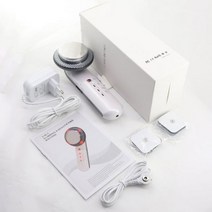 바디 셀룰라이트 마사지기 페이스 리프트 3 인 1 EMS 적외선 초음파 마사지 체중 감량 뷰티 테라피 슬리밍 팻 버너 방지, gift box