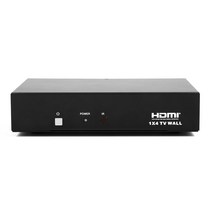 NEXT 넥스트 NEXT-142VW 2X2 HDMI 멀티비전 컨트롤러 비디오월 지원 1080p 60Hz 리모콘제공, 블랙, 1개