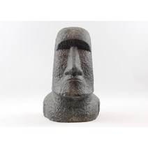 모아이 석상 30cm /돌조각상/인테리어/장식품/실외소품/조형물/이스터섬 모아이/돌조각상/조각상/조형물/이스터섬/불가사의/조경/석물/엔틱