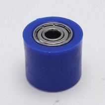 자전거 체인 텐셔너 텐션 드라이브 8mm10mm 풀리 롤러 슬라이더 휠 가이드 핏 먼지 거리 오토바이 crf yzf exc rmz klx호환 78, 8mm 블루