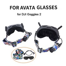 Avata-DJI 고글 2 안경 전원 케이블/헤드밴드/보관 패드 DJI Avata Drone RC Quadcopters Multirotors 액세서리, Headband