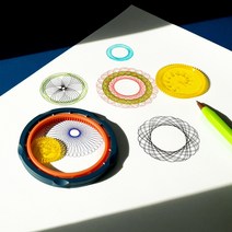 콤파스 스피로그래프 일체형 콤파스피로