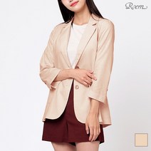 로엠 간절기 7부 자켓 RMJK938RQ1