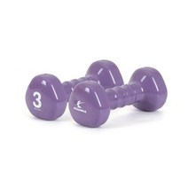 3KG 파스텔톤 소프트타입 각진아령 2개 삼두 중량 홈트 사레레