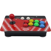 rac-j500s 10 버튼 아케이드 조이스틱 usb 유선 아크릴 아트웍 패널 pc용 neo geo mvs snk 철권7 조이스틱