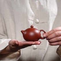 100cc 자사호 Yixing 원래 광산 Dahongpao 보라색 점토 수제 찻 주전자, 다홍파오 머드 100cc