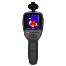 열화상카메라 Hti HT-H18 적외선 열화상 카메라 충전식 휴대용 IR 3.2 인치 LCD 스크린 5 가지 색상 팔레트 2200mAh367935, Black