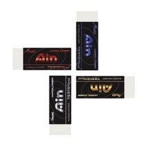 Pentel 펜텔 아인 지우개 (대형) Foil Limited, 블랙+금박