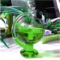 barometer 고기압 저기압 재밌는 측정 날씨예보 유리병 천문학도 이과생, 1개, 기상병 그린