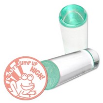 티쳐스몰 stamp 크리스탈도장 Jump Up High!(Frog)
