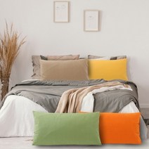 [바보사랑] 모르비도 퓨어 코튼 베개커버 40x75 (4color) 자루형[패브릭포커스]