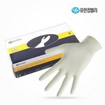 유한킴벌리 라텍스장갑 알콜솜100매 추가증정 아이보리 병동용장갑 고무장갑 의료용 식품용 위생용 다용도장갑, XS, 200매