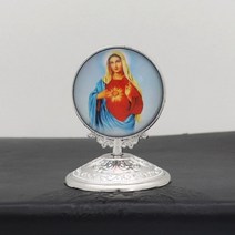 천주교성물 가톨릭성물 성모마리아상 미사보 가톨릭 그리스도 천사 예수 성모 마리아 콘 거룩한 동상 종교 홈 자동차 바탕 화면 용품, sku-02
