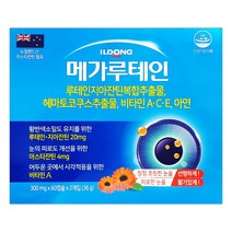 일동제약 메가 루테인 120캡슐 4개월분, 60정, 2개