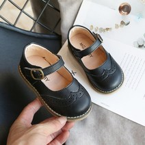 키즈 스포츠 댄스화 신발 cuzullaa new children shoes for baby girls soft bottom casual shoes kids girls슈즈, 27안쪽 17cm, 검은 색