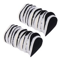 무선 폴리셔 광택기 20 Pcs 125 Mm Car Polishing Pad 5 Inch Polish Waxing Pads Wool Polisher Bonnet Paint Car, [01] WHITE