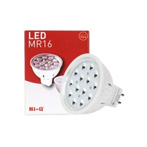 진성 LED MR16 4W 14구 220v, 전구색