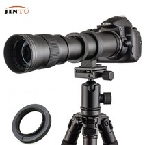 dslr 렌즈 어댑터 JINTU 초망원 수동 초점 줌 렌즈 캐논 니콘 삼성 소니 NEX DSLR 카메라 촬영용 420-800mm F/8.3-16, 05 Samsung, 05 samsung 호환