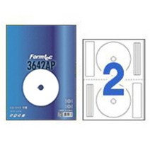 일음쇼핑^^*m한국폼텍 라벨지 CD 3642AP (100매)) 라벨 바코드 주소 용지 칸지 종이 칸용 잉크 칸종이 프린터일medi^*^, ab*^^선택없는