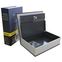 민스리빙 북세이프 비밀금고 소형금고 중형 열쇠형, 랜덤