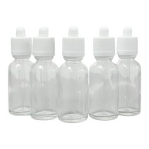 과학실 시료보관 30ml 스포이트 유리병 5개 시약통 놀이학습 교육완구 학교