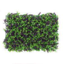 벽꾸미기 실내정원 조화매트 셀프조경 벽잔디매트 퍼플그린믹스 60x40
